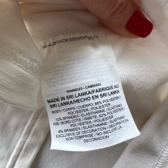 Nike kids L White Long Sleeve Shirt / Running / Thermo - Picture 4 of 4